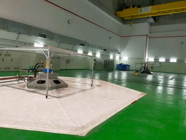 Francis turbines in the Gulpur Powerhouse